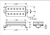 Captador Seymour Duncan PA-TB2B Parallel Axis Distort Ponte - Imagem 2