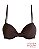 Biquíni Meia Taça Torcido Marrom - Imagem 1