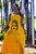 Vestido afro  longo  com bolso com estampa sinta o poder - Imagem 2