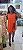Vestido afro power big   laranja - Imagem 2