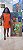 Vestido afro power big   laranja - Imagem 1