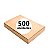 Caixa de Papelão - C:40,0 x L:28,0 x A:5,0cm - Parda - Onda Simples - Pacote com 500 Unidades - Imagem 1