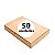 Caixa de Papelão - C:40,0 x L:28,0 x A:5,0cm - Parda - Onda Simples - Pacote com 50 Unidades - Imagem 1