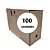 Caixa Tipo Arquivo - 36,0 x 14,0 x 24,0 cm (Onda Simples) - Pacote com 100 Unidades - Imagem 1
