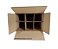 Caixa de Papelão Parda para 6 Garrafas de Vinho - C: 25,0cm L: 16,5cm A: 32,0cm - Pacote com 500 Unidades - Imagem 3