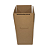 Caixa de Papelão Parda para 4 Garrafas de Vinho Reforçada - C: 20,0cm L: 20,0cm A: 36,5cm - Pacote com 20 Unidades - Imagem 4