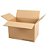 Caixa de Papelão Tipo Normal - C:32,5cm L:25,0cm A:16,0cm – Onda Simples - Pacote com 100 Unidades - Imagem 2