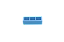 Caixa 3 doces Tampa Acetato 14,7x5,5x4 Azul com 10 unidades Pacbox Embalagens - Imagem 2