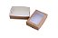 Caixa com Visor 058 13x9x3,5 Kraft 10 Unidades PacBox Embalagens - Imagem 2