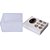 Caixa Ovo de Colher -  Meio Ovo 100 g e 6 doces Branco 10 unidades mod2 Pacbox Embalagens - Imagem 1