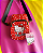 Mini Bolsa Vermelha 18 x 15 x 06 - Imagem 5