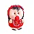 Boneca bebe de Pano Vermelho  "Ternura e Tradição Andina" 15 x 8,5 x 10 - Imagem 1
