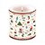 Vela Small Ornaments All Over Red Ambiente - Imagem 1