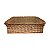 Cesto Grande Retangular de Vime e Corda - Imagem 1