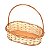 Cesta de Vime Oval Grande Clara 40cm - Imagem 1
