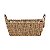 Cesto Retangular Natural com Alça 26cm - Imagem 1