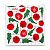 Guardanapo Tomatinho 32,5x32,5 20 Folhas - Imagem 1