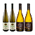 Kit 4 Vinhos Brancos Premium Pinot Grigio e Chardonnay - Imagem 1