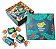 Balas de Banana Antonina Caixa Diversas Estampas 50g - Imagem 1