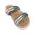 Chinelo Papete Modare Ultra Conforto Feminino Metalizada Brilho  7178.108 - Imagem 1