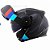 Capacete Norisk Ff345 Route Stroke mat black/blue/red - Imagem 5