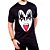 Camiseta Kiss Mascara de Gene Simmons Gola Redonda - Imagem 1