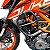 Protetor Motor Carenagem KTM Duke390 2019+ Sptop552 Scam - Imagem 1