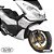 Protetor De Carenagem Honda Pcx150 2016-2018 Spto413 Scam - Imagem 3