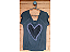 T-SHIRT CORAÇÃO PEDRARIA - Imagem 1