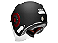 Capacete SMK Retro Jet - Preto Fosco - Imagem 3
