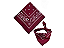 BANDANA VINHO - Imagem 1