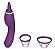 Vibrador Ponto G Bomba de Sucção Vaginal com Língua Texturizada 8 modos de Vi - Imagem 7