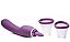 Vibrador Ponto G Bomba de Sucção Vaginal com Língua Texturizada 8 modos de Vi - Imagem 5