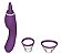 Vibrador Ponto G Bomba de Sucção Vaginal com Língua Texturizada 8 modos de Vi - Imagem 6