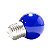 Kit 10 - Lâmpada Bolinha Led Decorativa 1W Azul Camarim Decorativa - Imagem 3