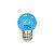 Kit 10 - Lâmpada Bolinha Led Decorativa 1W Azul Camarim Decorativa - Imagem 4