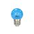 Lâmpada Bolinha Led Decorativa 1W Azul Camarim Decorativa - Imagem 3