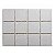 1010 Ceramica Strufaldi Colors Ceniza 10X10 cm cx1,95m - Imagem 1