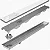Ralo Oculto Linear Inox Mozaik 100 cm - Saída Lateral - Imagem 1