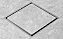 Ralo Oculto EcoPro Cinza Platina 15x15 cm - Imagem 1