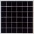 M4337 Pastilha de Porcelana Atlas 5x5 Preto Fosco cx1,41m - Imagem 1