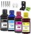 Kit 1l Tinta HP Recarga Cartucho Impressora 2874 2774 667 664 662 667xl - Imagem 1