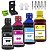 Kit 1l Tinta HP Recarga Cartucho Impressora 2874 2774 667 664 662 667xl - Imagem 3