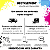 Kit 1l Tinta HP Recarga Cartucho Impressora 2874 2774 667 664 662 667xl - Imagem 6