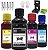Kit Recarga Cartucho Tinta Hp 667 122 664 662 60 74 75 21 + Snap Fill - Imagem 2