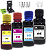 Kit Recarga Cartucho Tinta HP 667 664 662 122 60 74 75 901 - Imagem 2