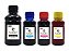 Kit 500ml Refil Tinta Compatível Impressora Epson L355 L365 L375 L395 - Imagem 2