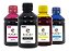 Kit Solução De Limpeza 250ml + 4 Refil 250ml Tinta Compatível Epson L355 L365 L375 L395 L3110 L3150 - Imagem 3