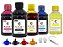 Kit 1250ml Tinta Compatível Impressora Epson L395/3110/3150 - Imagem 1