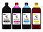 4x 500ml Tinta Compatível Impressora Epson L395 L3110 L3150 - Imagem 3